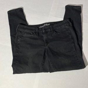 Universal Thread Target black mid rise skinny jeans denim sz 4 or 27 short